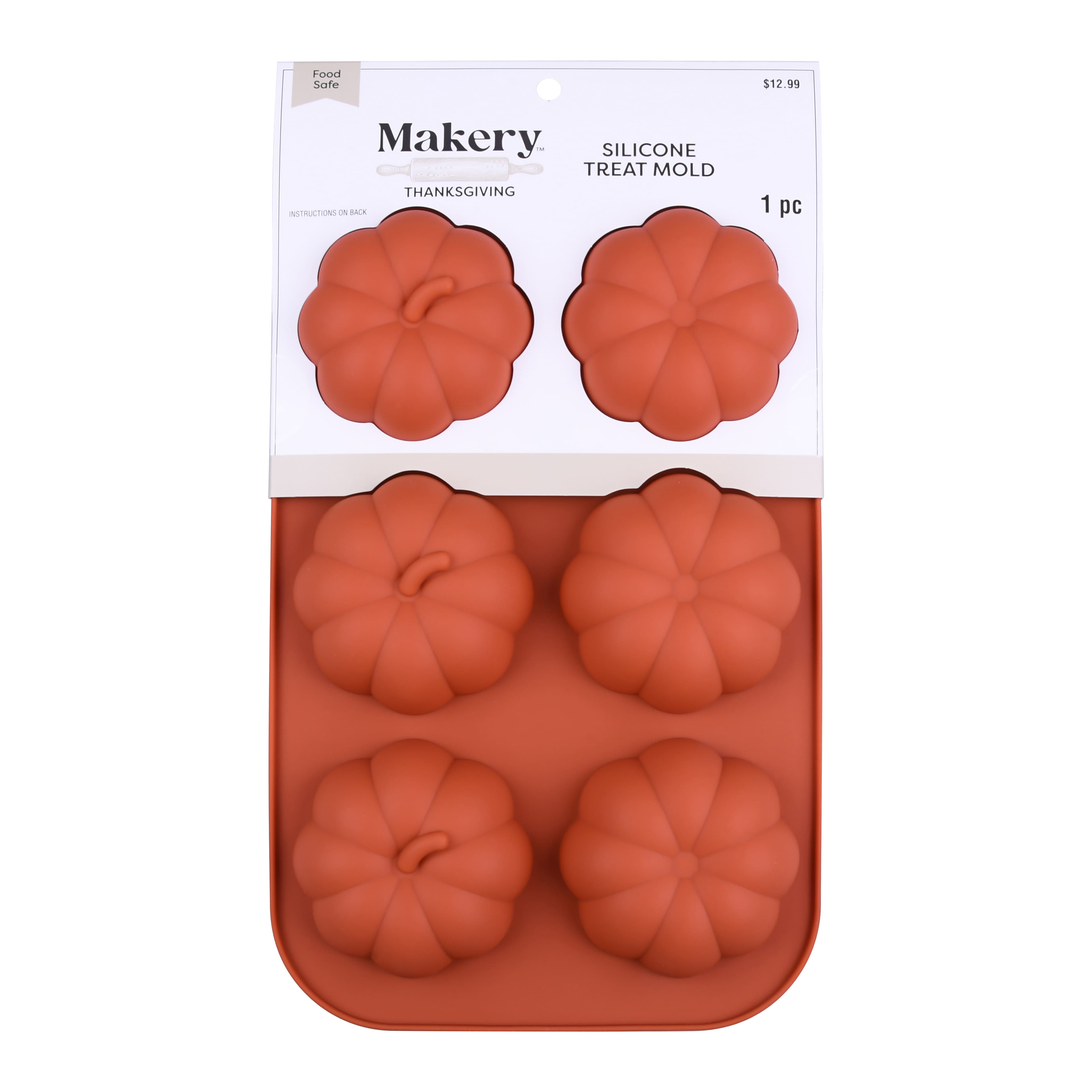 Thanksgiving Pumpkin Silicone Treat Mold by Makery™